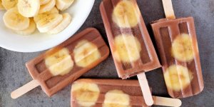 Przepis na czekoladowo- bananowe proteinowe lody