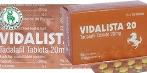 Vidalista 20mg – Tadalafil - 10 Tabletek